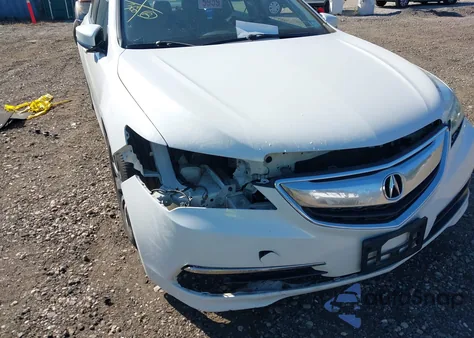 2015 Acura Tlx из США, поврежденный, VIN 19UUB1F33FA017950